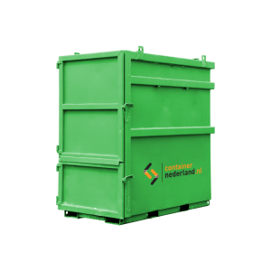 Bouwcontainer 4,5m³ gesloten